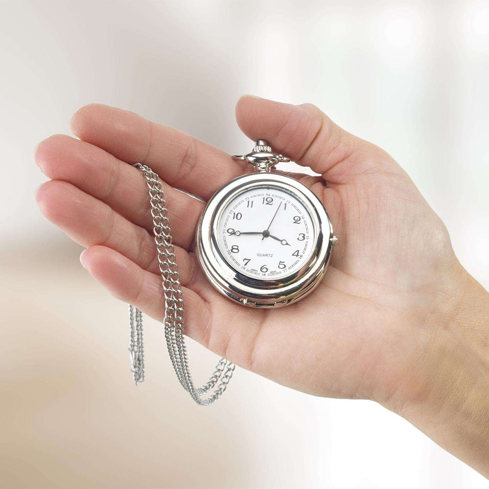 Wenko Pocket Watch with Integrated Pill Box
