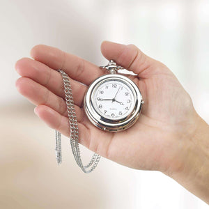Wenko Pocket Watch with Integrated Pill Box