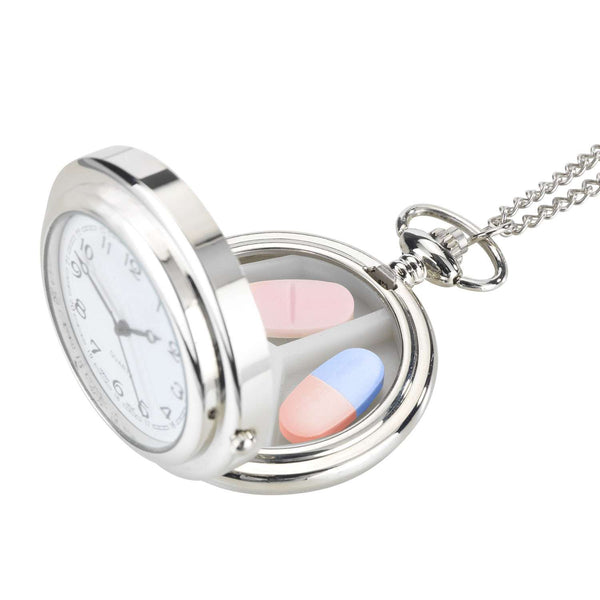 Wenko Pocket Watch with Integrated Pill Box