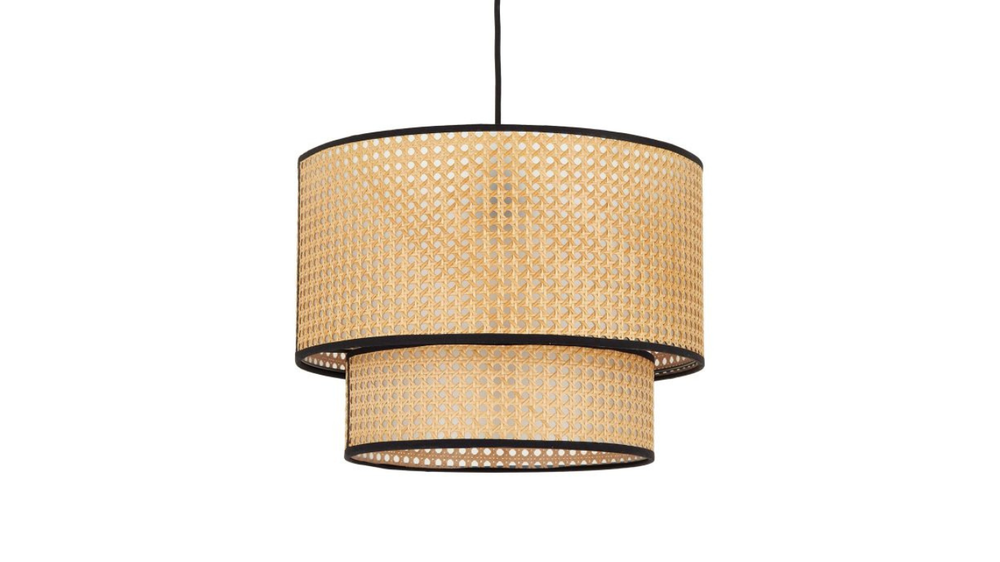 Nino Germany Vintage Rattan Vienna-Pendant Lamp