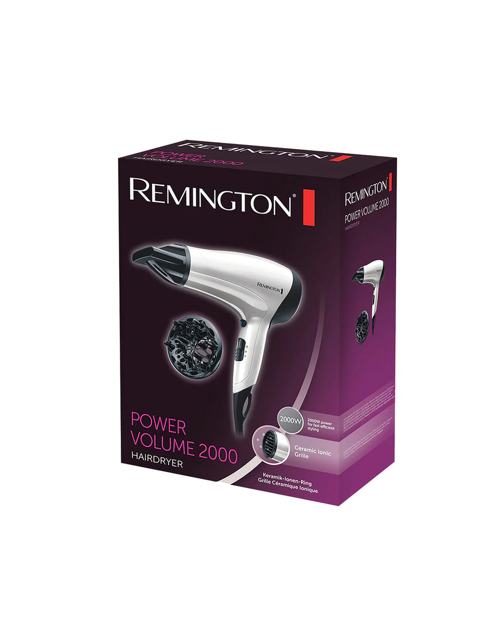 Remington Power Volume 2000 Hair Dryer – 2000W