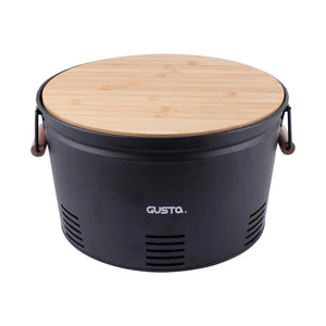 BBQ round ø35 black Gusta