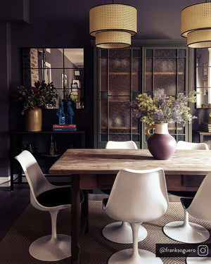 Nino Germany Vintage Rattan Vienna-Pendant Lamp