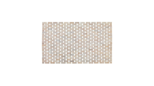 Wenko Bamboo bath mat, white