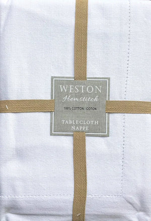 Tablecloth by Weston Hemstitch - 152x300 cm