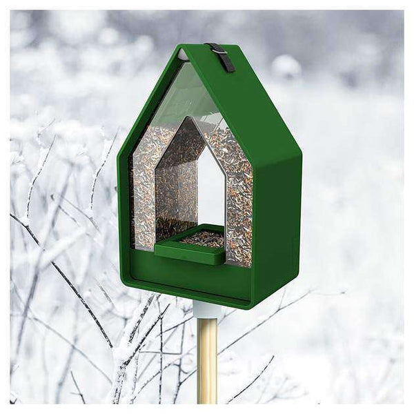 Emsa Bird Feeding House - 516412 - Dark Green