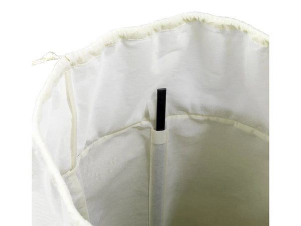 Wenko Ringo Laundry Basket Beige