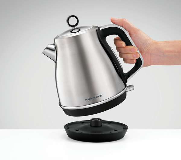 Morphy Richards Evoke Kettle – Brushed Stainless Steel, 1.5L