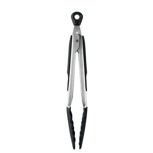 12" LOCKING TONGS WITH SILICONE HEADS by OXO