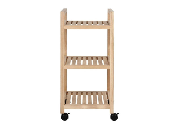Wenko Acina Laundry/Kitchen 3-tier Rolling Trolley