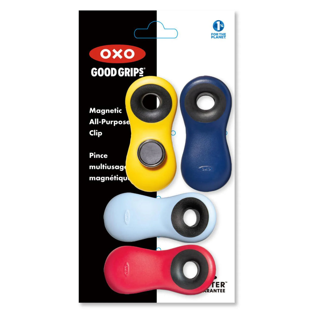 Magnetic All-Purpose Clips - 4-Pack - assorted colors by OXO