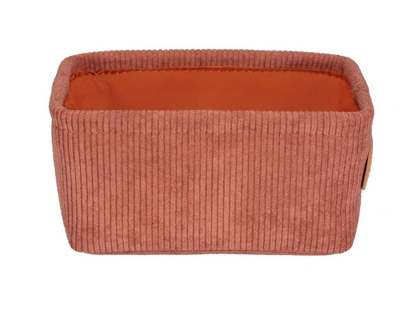 Wenko Anela Bathroom basket mini long, old pink