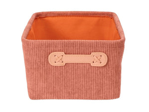 Wenko Anela bathroom basket, old pink