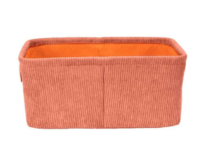 Wenko Anela bathroom basket, old pink