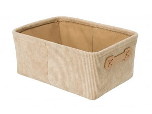 Wenko Anela bathroom basket, beige