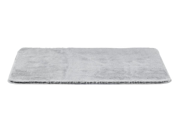Wenko Bath Mat Saravan, Light gray