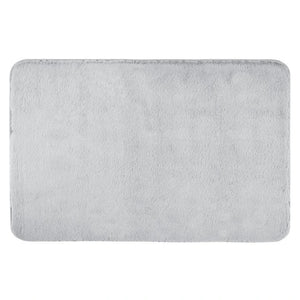 Wenko Bath Mat Saravan, Light gray