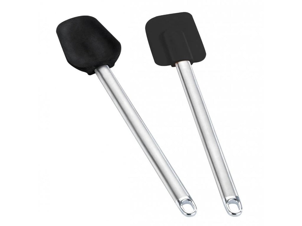 Silicone dough scraper & spatula 2 pieces. By Wenko.de