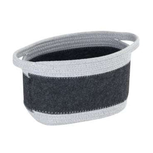 Wenko Felt basket Bea dark grey M