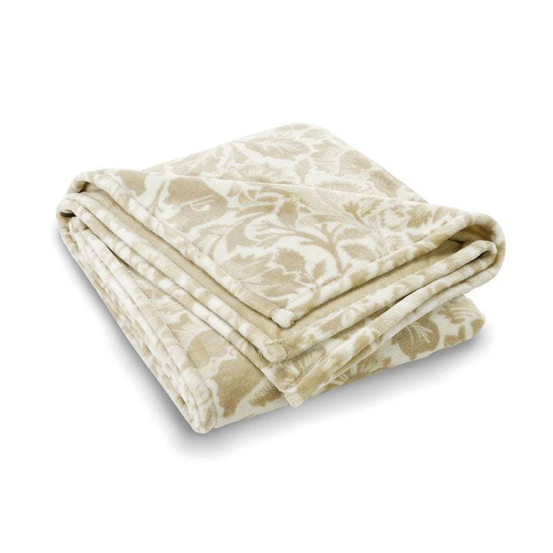 Plaid Arabesque Taupe - 130x160 cm by Christian Lacroix