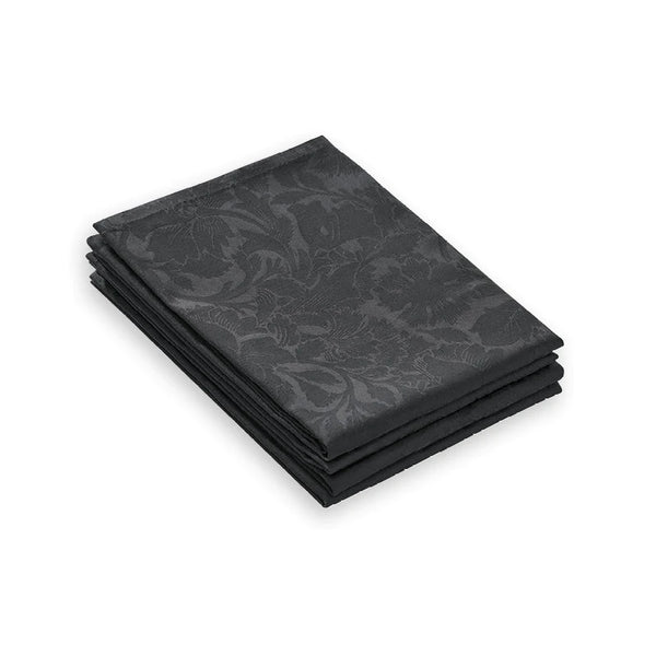 Christian Lacroix Arabesque Napkins (Set of 4) – Dark Grey Jacquard