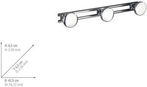 Wenko Stainless Steel 3 Wall Hooks