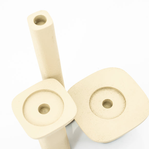 By-Boo Squand Beige Candle Holder - Small, Medium and Large