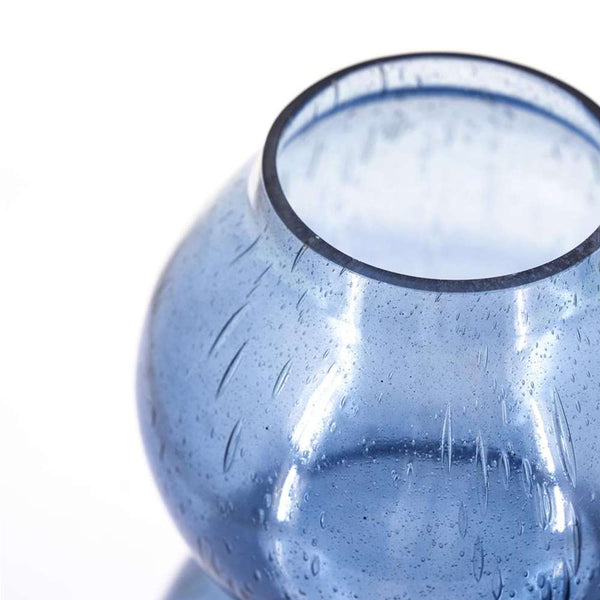 By-Boo Small Blue Viva Handcrafted Vase Blue&Green