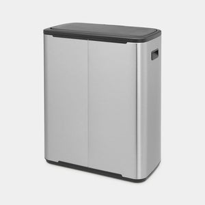 Brabantia Bo Touch Bin 60L – Matt Steel Fingerprint Proof