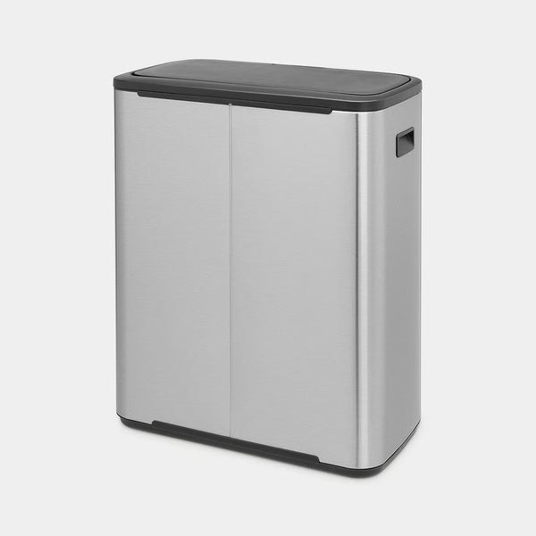 Brabantia Bo Touch Bin 60L – Matt Steel Fingerprint Proof