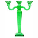 By Boo Decorative 3-Arm Candle Holder – In Presly Blue, Green & Lilac