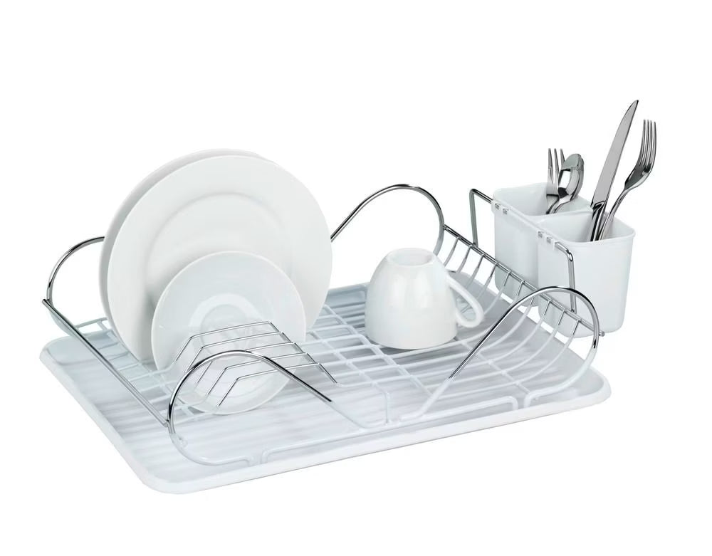 Wenko Dish drainer Clean with cutlery basket