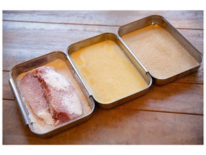 Wenko Breading set stainless steel