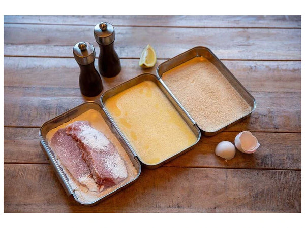 Wenko Breading set stainless steel