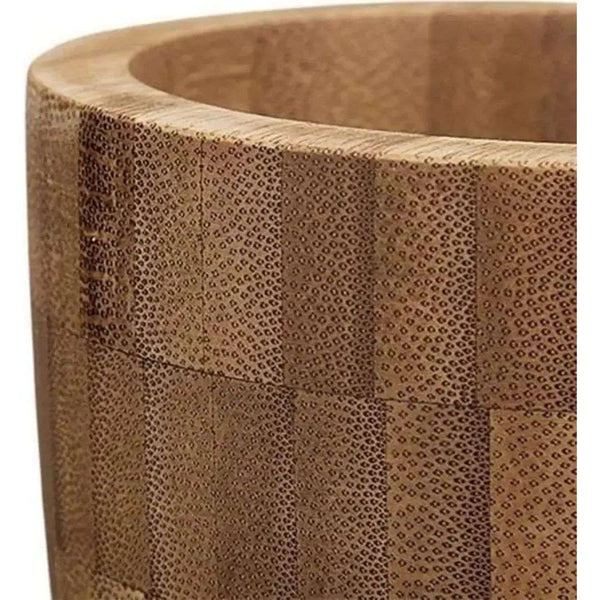 Bamboo Pestle & Mortar by Relaxdays