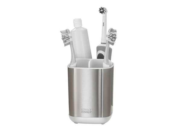Joseph Joseph EasyStore Steel Toothbrush Holder