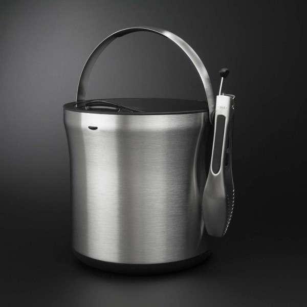 SteeL Ice Bucket & Tong Set by OXO