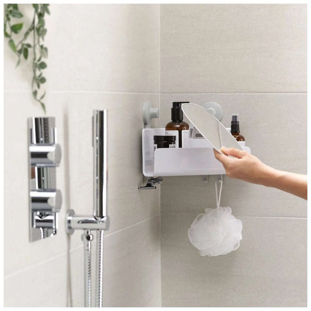 Joseph Joseph Easystore Corner Shower With Mirror