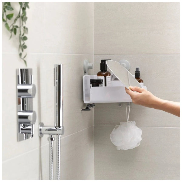 Joseph Joseph Easystore Corner Shower With Mirror