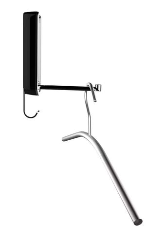 Wenko Folding hook Premium -Sigma- Night Black folding wall hook