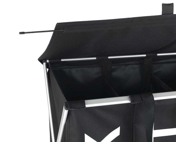 Wenko Laundry Basket Trio Top Black -118 L
