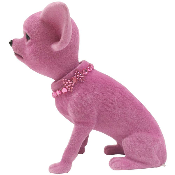 Nodding Figurine Chihuahua pink By Kare Design