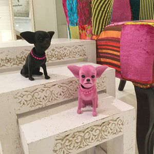 Nodding Figurine Chihuahua black By Kare Design