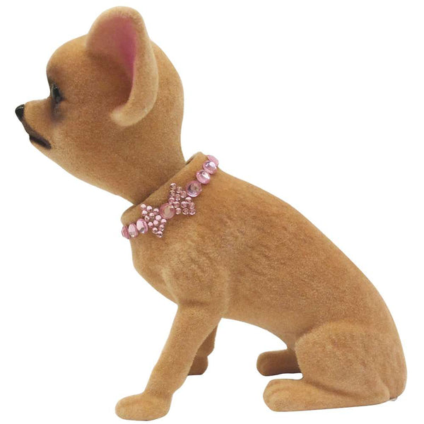Nodding Figurine Chihuahua brown By Kare Design