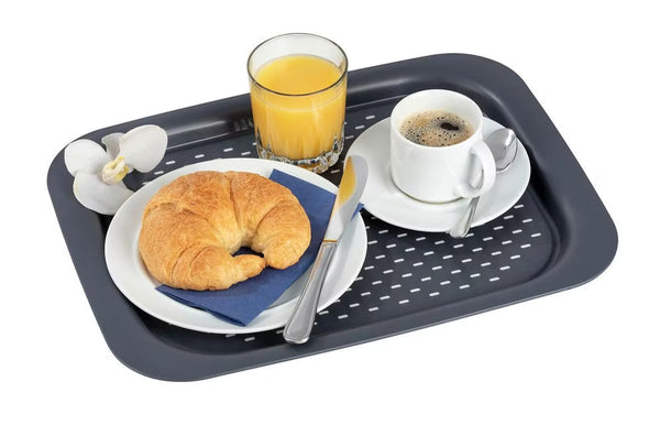 Wenko Anti-slip tray anthracite