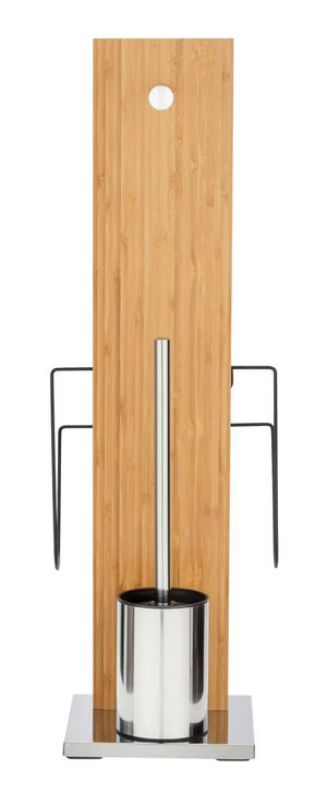 Wenko Portofino Toilet brush and newspaper holder