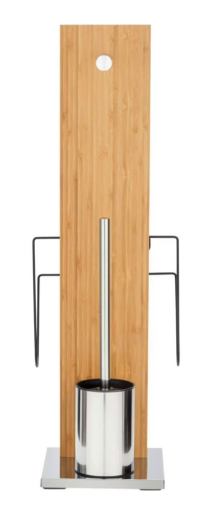 Wenko Portofino Toilet brush and newspaper holder