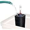 Emsa 515024-75 CM- Casa Mesh Flower Pot-self-watering system- white