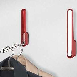 Wenko Folding hook Premium OMEGA carmine red
