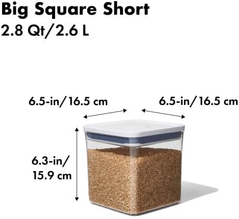 OXO Good Grips Airtight POP Container Big Square Short